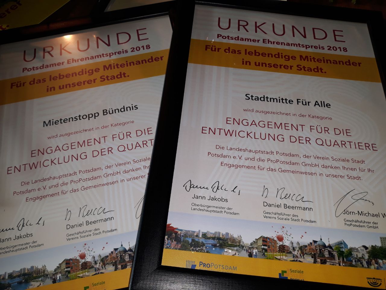 Kommentar zum Ehrenamtspreis 2018